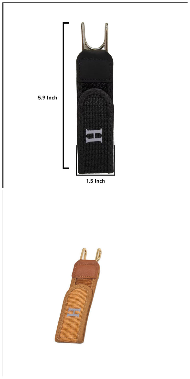 DV Essentials No-Buckle Adjustable Belt — Invisible Hook Stretch Belt for Everyday Comfort