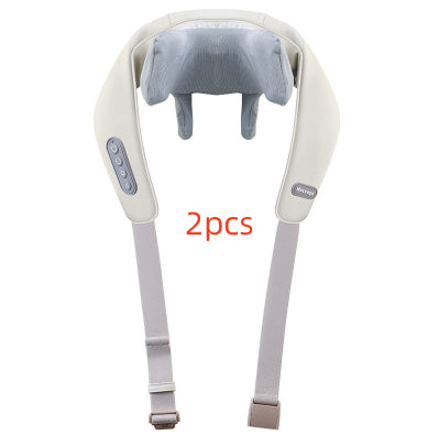 DV Essentials Cervical Relief Neck & Shoulder Massager — Heated Kneading Trapezius Therapy