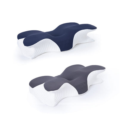 DV Essentials Memory Foam Travel Neck Pillow — Slow Rebound Cervical Support
