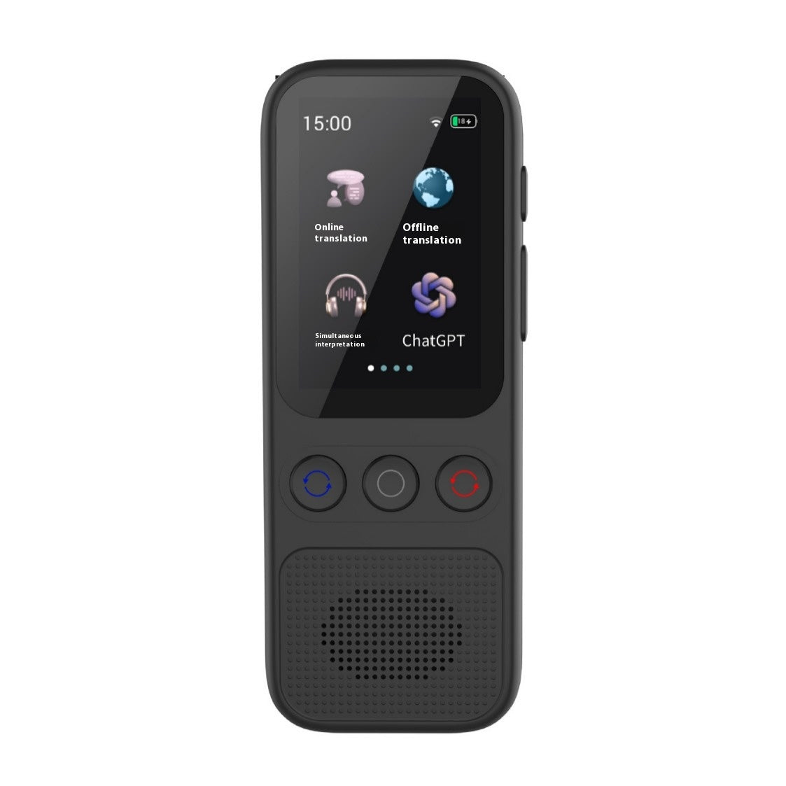 DV Essentials Pocket AI Translator — Multi-Language Offline & Real-Time Voice Translation Device