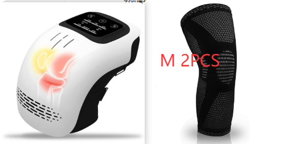 DV Essentials Heated Knee Massager — Infrared Vibration Therapy with Rechargeable Design