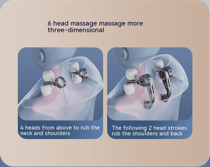 DV Essentials Cervical Relief Neck & Shoulder Massager — Heated Kneading Trapezius Therapy