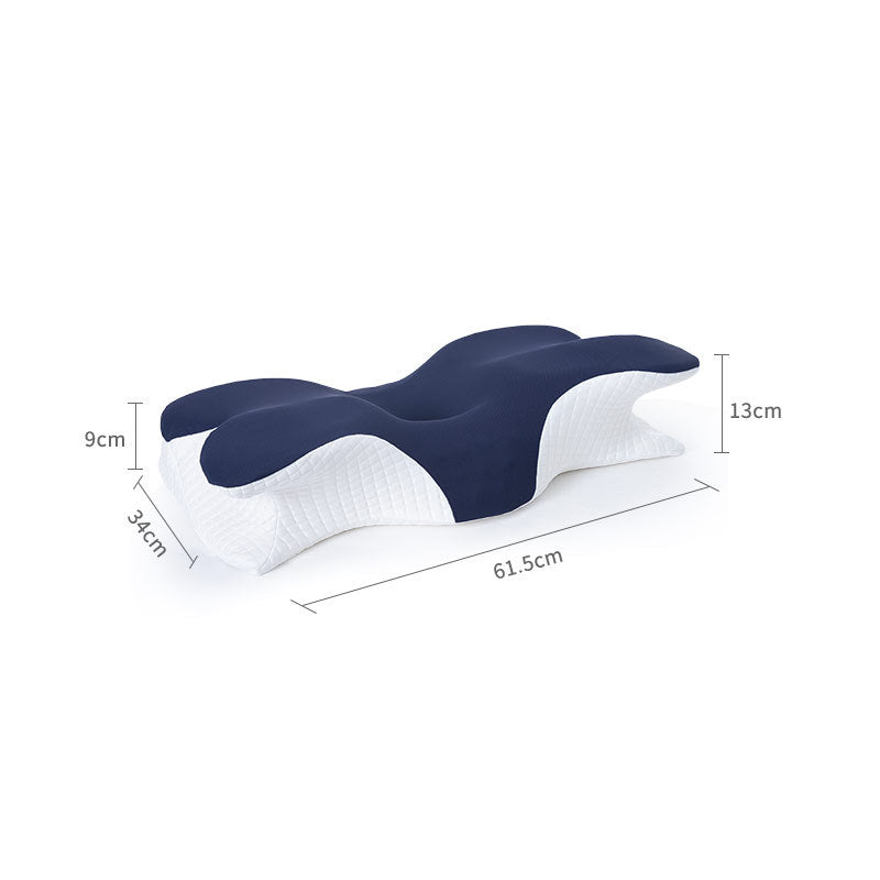 DV Essentials Memory Foam Travel Neck Pillow — Slow Rebound Cervical Support