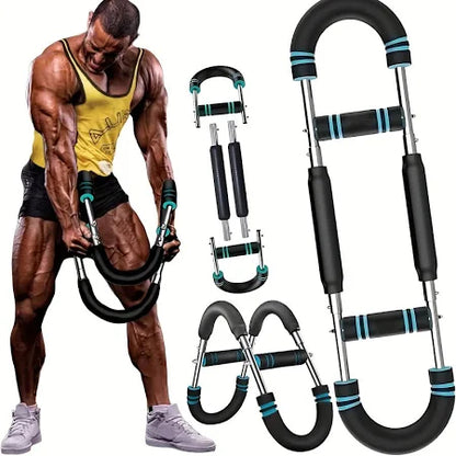 DV Essentials Adjustable Arm & Chest Trainer — Multi-Function U-Shaped Resistance Exerciser