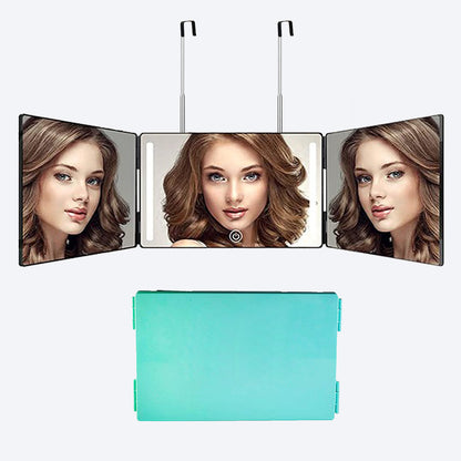 DV Essentials Tri-Fold Vanity DV Essentials Tri-Fold Vanity Mirror — Retractable Wall-Mounted with Adjustable Angles| Wall-Mounted