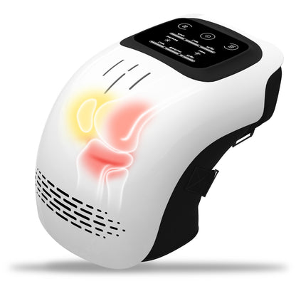 DV Essentials Heated Knee Massager — Infrared Vibration Therapy with Rechargeable Design
