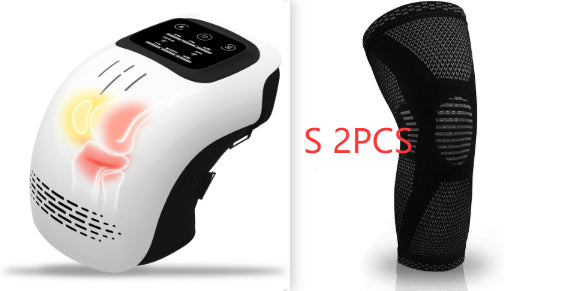 DV Essentials Heated Knee Massager — Infrared Vibration Therapy with Rechargeable Design