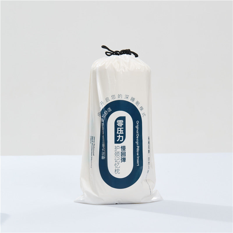 DV Essentials Zero-Pressure Ergonomic Memory Foam Pillow — Cervical Neck Support for Deep Sleep