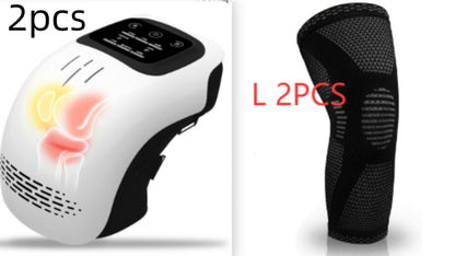 DV Essentials Heated Knee Massager — Infrared Vibration Therapy with Rechargeable Design