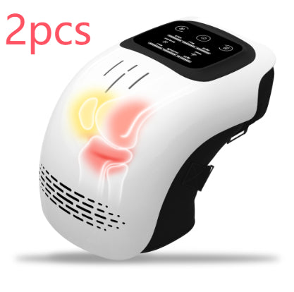 DV Essentials Heated Knee Massager — Infrared Vibration Therapy with Rechargeable Design