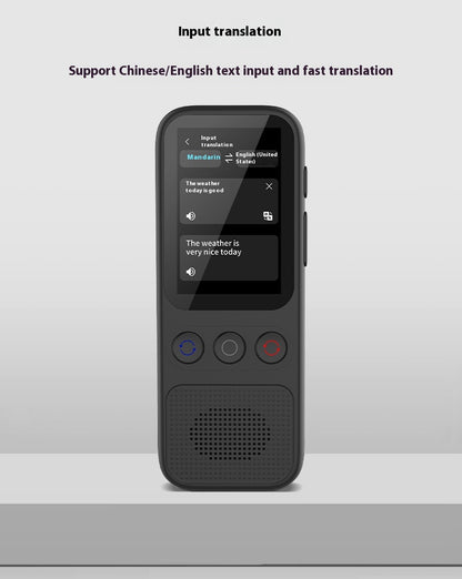 DV Essentials Pocket AI Translator — Multi-Language Offline & Real-Time Voice Translation Device