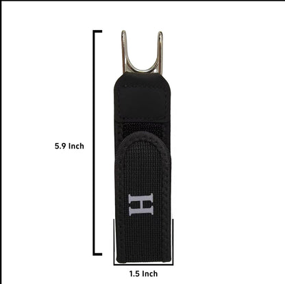 DV Essentials No-Buckle Adjustable Belt — Invisible Hook Stretch Belt for Everyday Comfort