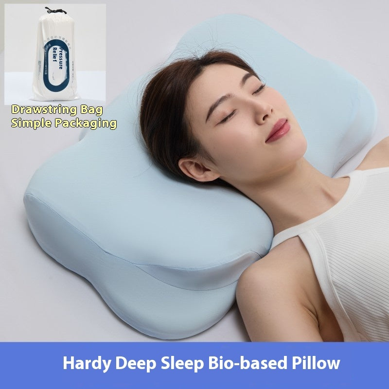 DV Essentials Zero-Pressure Ergonomic Memory Foam Pillow — Cervical Neck Support for Deep Sleep