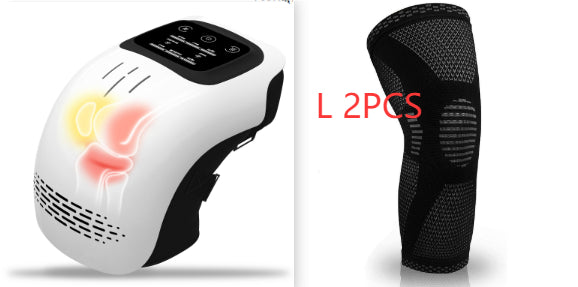 DV Essentials Heated Knee Massager — Infrared Vibration Therapy with Rechargeable Design