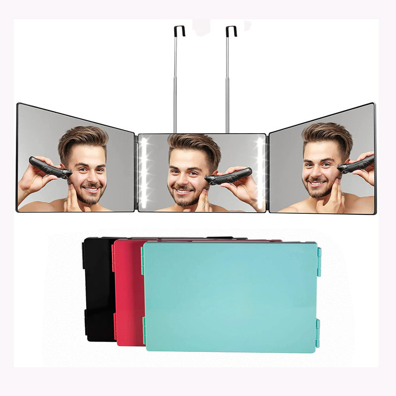 DV Essentials Tri-Fold Vanity DV Essentials Tri-Fold Vanity Mirror — Retractable Wall-Mounted with Adjustable Angles| Wall-Mounted